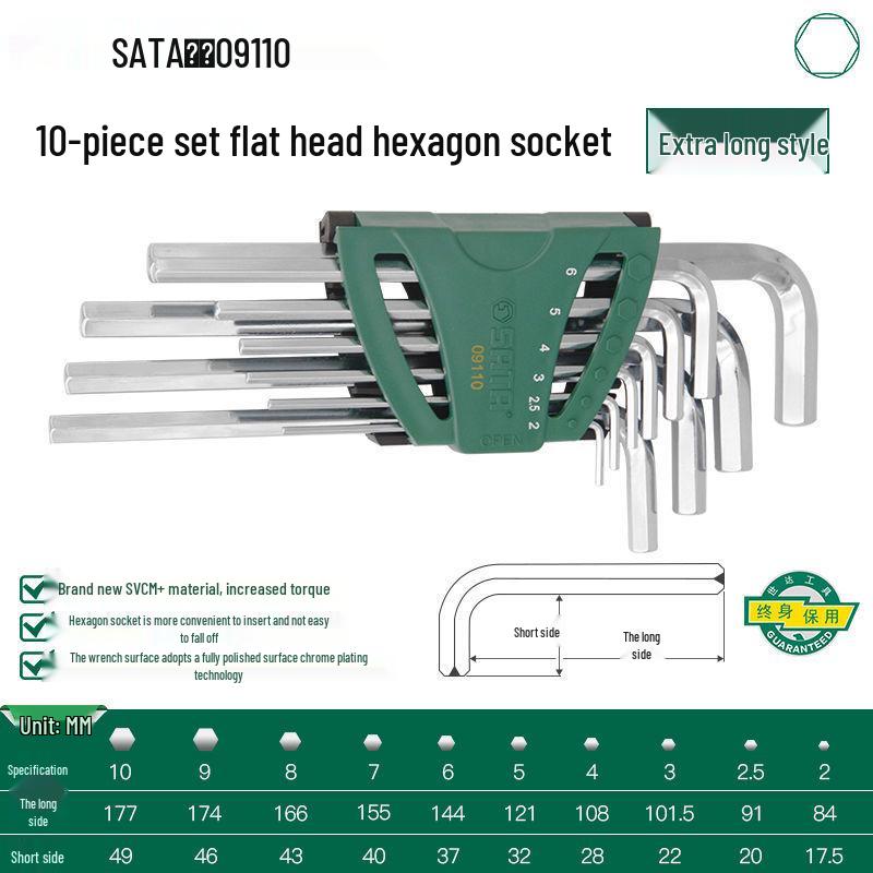 Hexagon Torx Wrench and Screwdriver Set