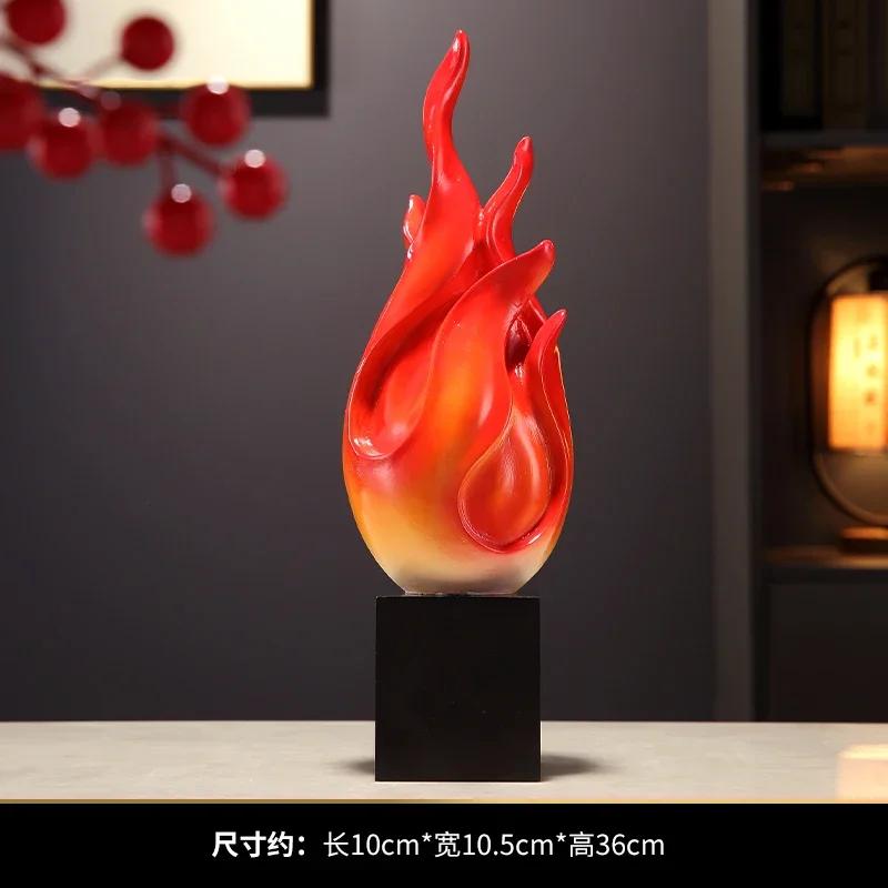 Pitaya Resin Statue Fruit Sculpture Desktop Decoration Crafts Fire Induced Wealth Ornament Housewarming Gifts Decor Ornaments