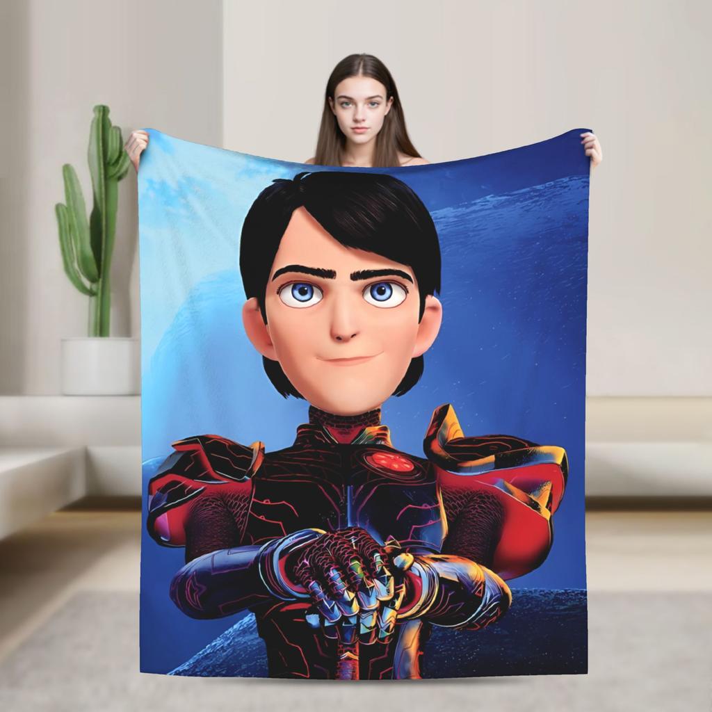 Trollhunters Tales Of Arcadia Blanket Quality Soft Warm Bedding Throws Winter Travel Couch Chair Sofa Bed Graphic Bedspread