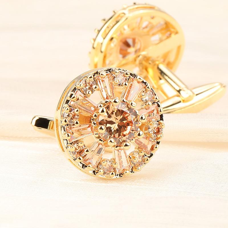 

High-End French Shirt Cufflinks Sleeve Nails Business Men S Cuff Nails Shirt Buckles Cuff Buckles Men S And Women S Gift Boxes copper