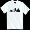 Motorbike Evolution Tshirt Funny Biker Gift Superbike Motorcycle 100 Cotton Oneck T Shirt Short Graphic T Shirts