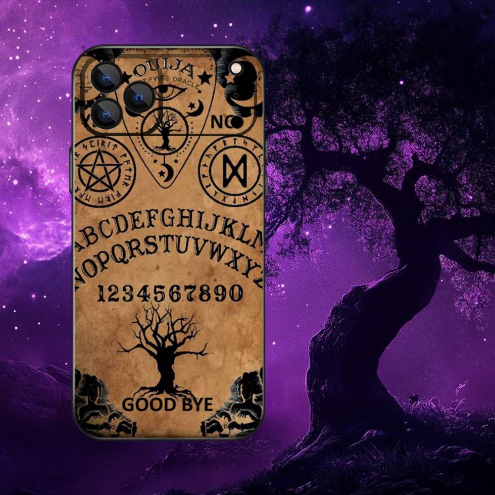 Supernatural Art Ouija Board  Phone Case For iPhone 17,16,15,14,13,12,11,Pro,Max,Plus,E,Air,Mini Protective TPU Cover