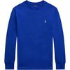 Polo Pony Logo Embroidered Pullover Crew Neck Long Sleeve T-Shirt Men Tops 710587355-042