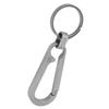 Lightweight Titanium Alloy Key Chain Waist Hanging Keyring Outdoor Climbing Key HolderGrey