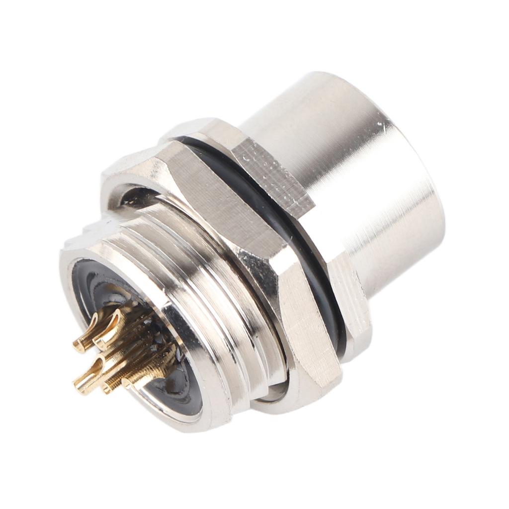 M12?B?S5 Panel Mounted Socket M12 IP67 Waterproof Connector 5pin Plug Adapter