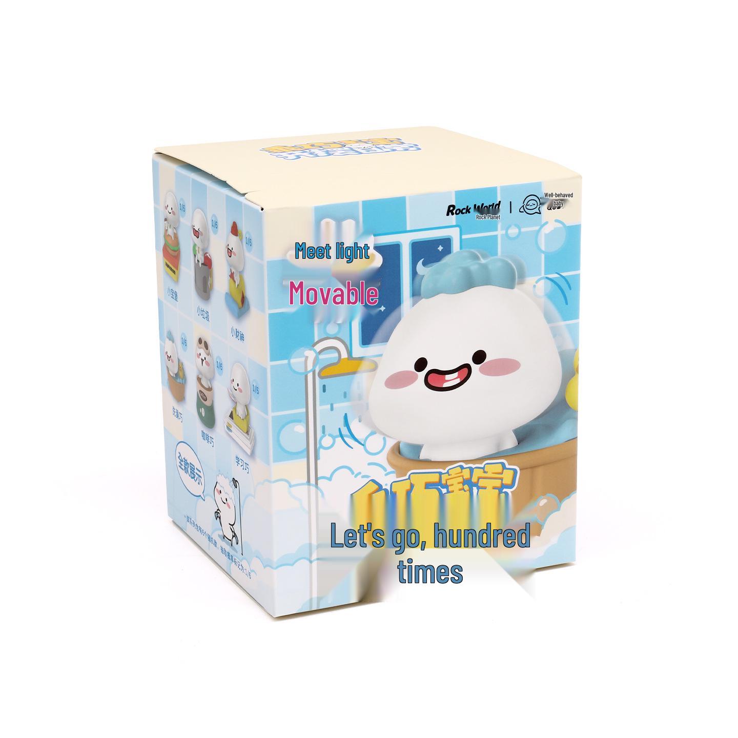 

Shifeng LK2508 Solar-Powered Blind Box Series: Officially Licensed Adorable Baby Desktop Ornaments