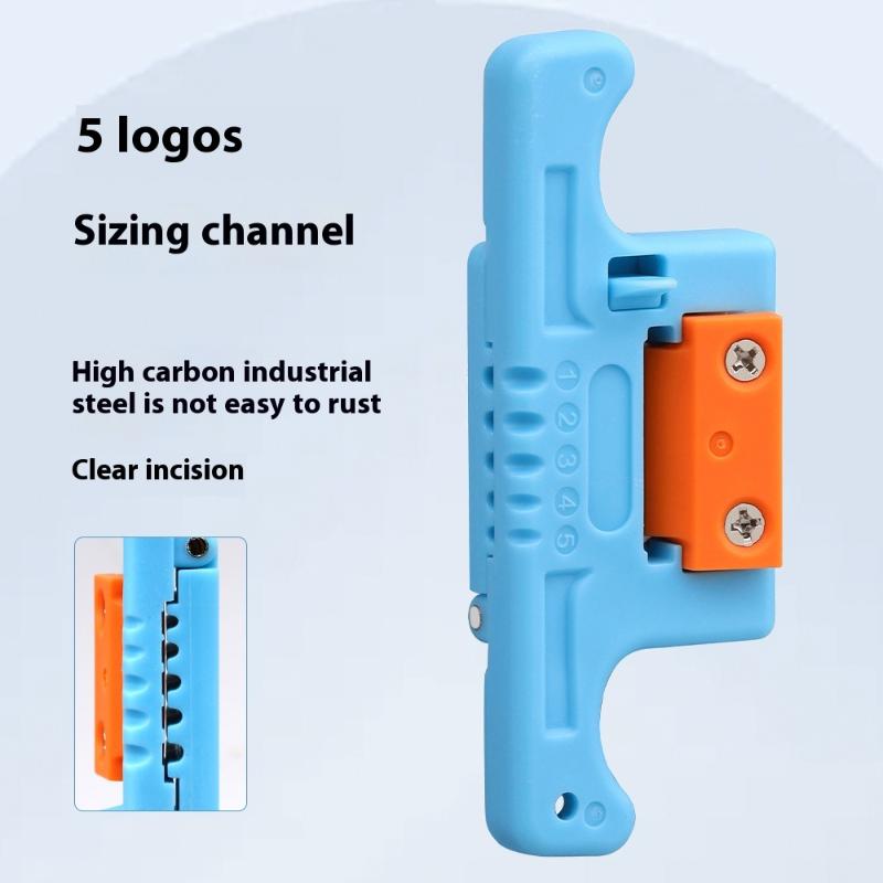 Cable Ribbon Stripper Fiber Optic Stripping 1.9~3mm Access Tool Kit Loose Buffer Tube Stripper