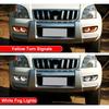 LED Fog Lights Daytime Running Light Turn Signal Light for Toyota Land Cruiser Prado 120 GRJ120 TRJ120 FJ120 LC120 2002-2010