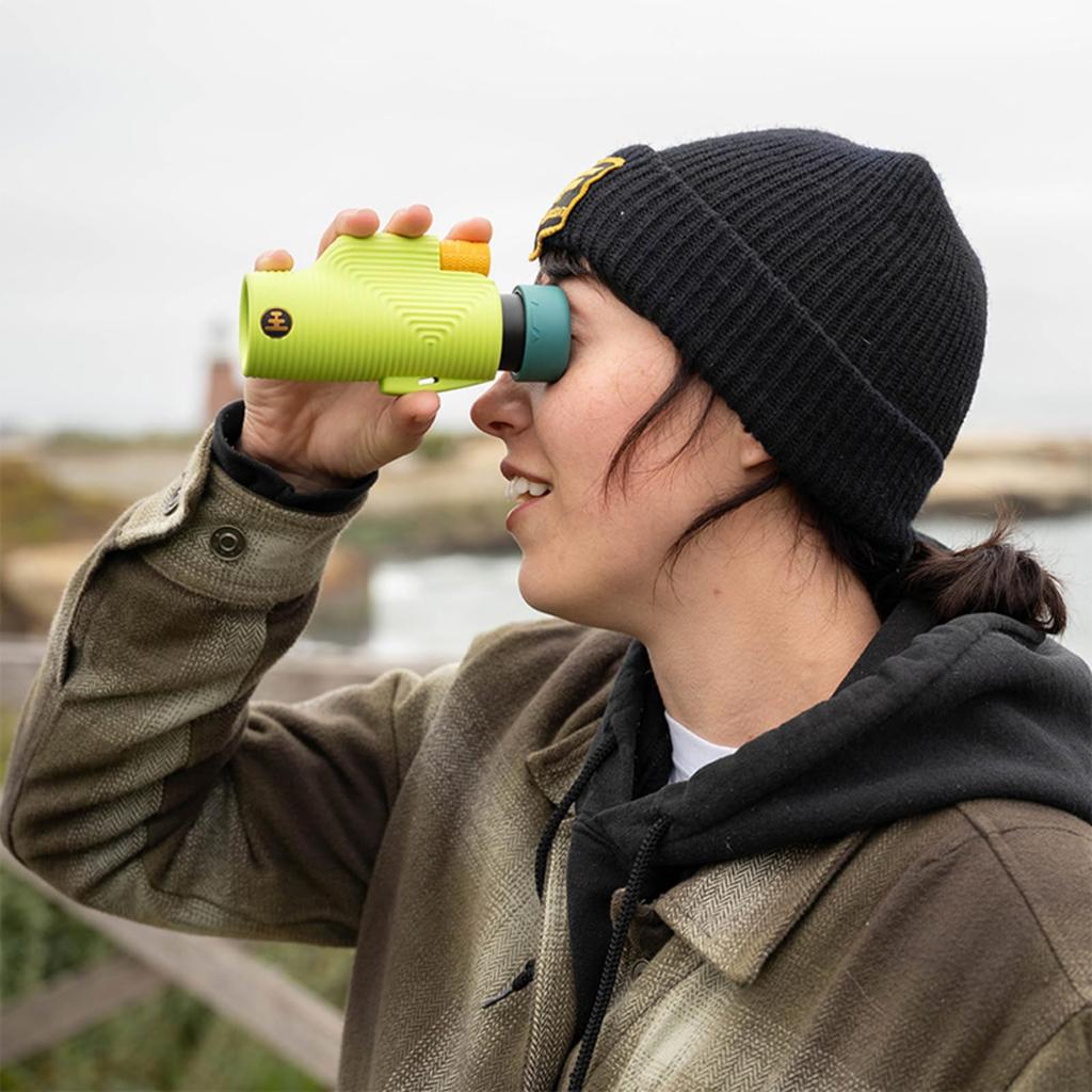 Monocular ZOOM TUBE 8x32 MONOCULARS Zoom Tube 8x32mm Aperture Chartreuse Green Waterproof High Performance Colorful Outdoor Sports Viewing Live Events