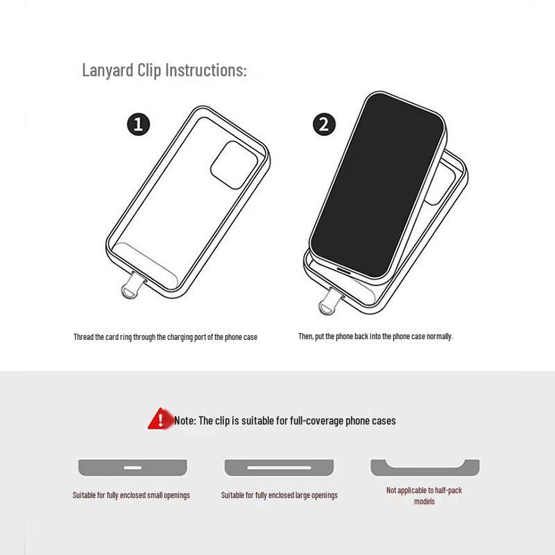 Braided Apple 15 Lanyard & Fast Charging Cable: 2-in-1 Anti-Lost Design