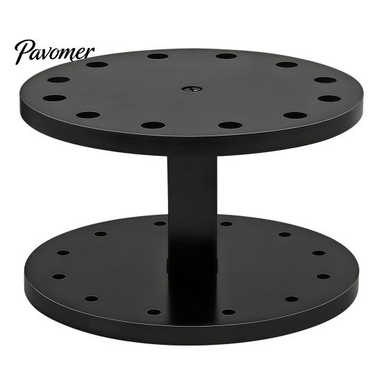 Dart Display Stand Acrylic Holder Stand, 12 Slots Storage Holder, Round Compact Accessories for Home Tabletop Rack, Space Saving Rack Game Room