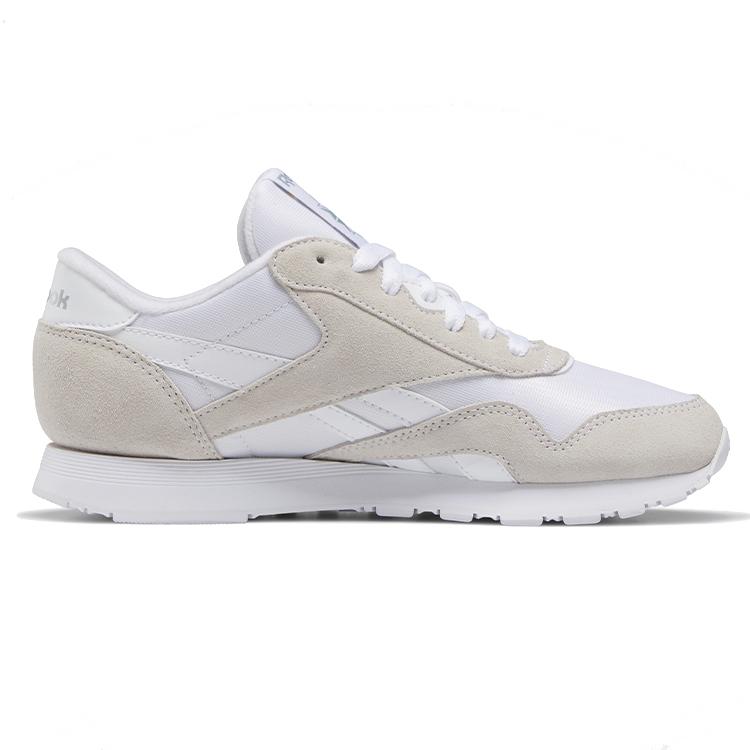 Reebok  Classic Nylon White Light Grey 2023 Women Sneakers Footwear-White GY7193