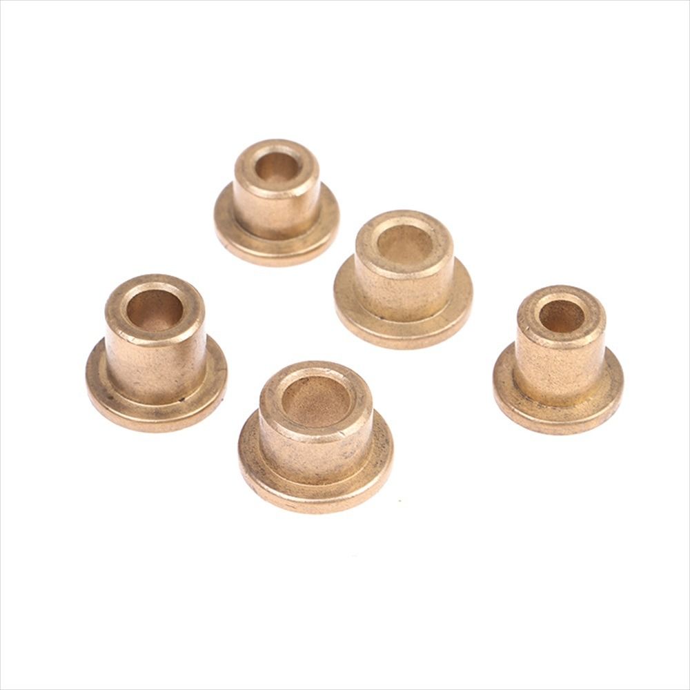 5Pcs Brass Copper Flange Sleeve Bearing  for RC Bait Boat DIY Model Accessories