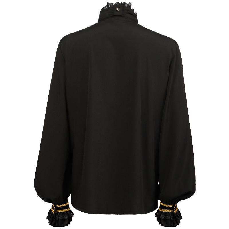 Royal Court Retro Men's Halloween Formal Suit Set for Banquets and Stage Performances