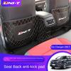 Car Seat Back Pad Anti-Kick Armrest Box Protector Cushion Cover Mat for Changan Chana UNI-T UNIT 2020 - 2025 2025 Accessories