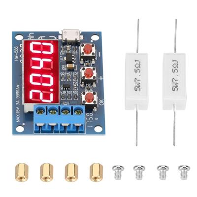 1.212V 18650 Li-ion kyselinový Měřič kapacity baterie Vybíjecí tester Analyzátor