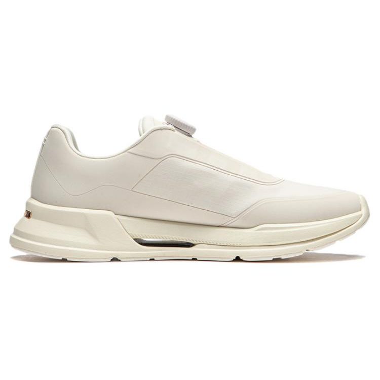 Li-Ning 1990 Duxing Lightweight High Cushioning Increased Bounce Running Shoes Men Sneakers Off-White ALLU005-1