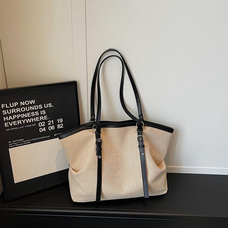 Commuter Tote Bag Women's Shoulder Bag Large Capacity Underarm Bag