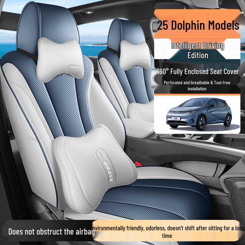 2025 BYD Dolphin Intelligent Driving Seat Covers - All-Season Universal Full Coverage Car Cushions