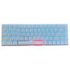 61-Key Wired Red Switch Mechanical Keyboard for Gaming and Office Use