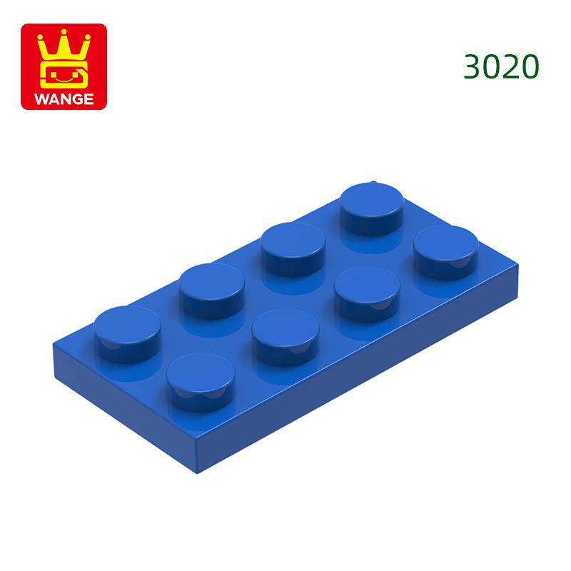 88Pcs/Lot 3020 2x4 Basic Construction Bricks Colorful Traditional Parts Works With featuring Brick DO IT YOURSELF Kids Toy Assembly Gift Idea Box