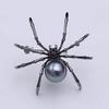 European & American Spider Brooch: Cute, High-End Animal Pin for Clothing Accessories
