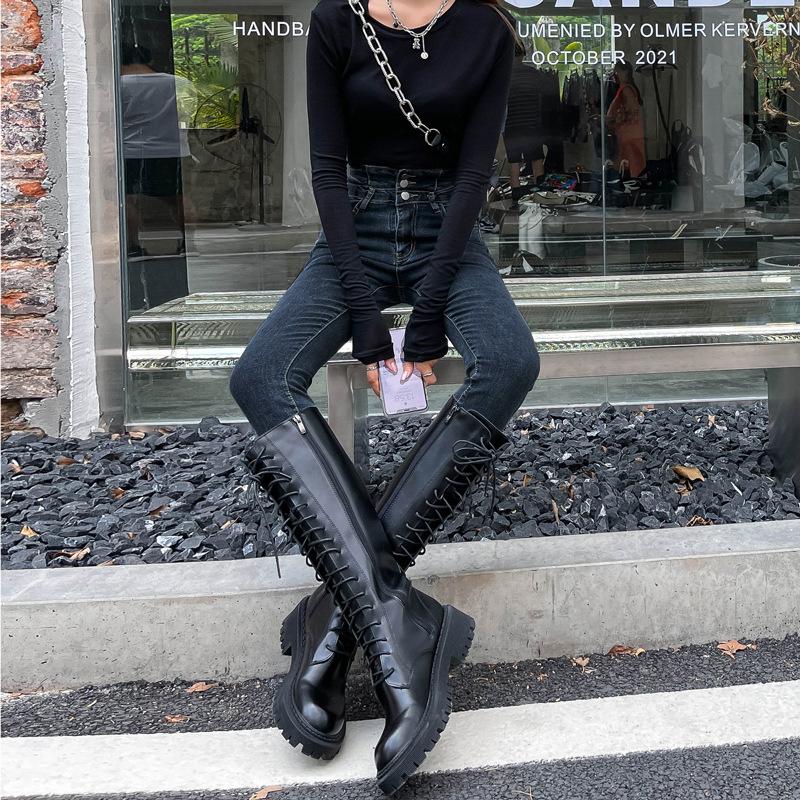 High-waisted Small Foot Jeans Women Spring and Autumn Tight Slim Elastic Pants Denim Jeans Pencil Pants