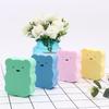 Cute Cartoon Bear Baby Bath Sponges (3-Pack)