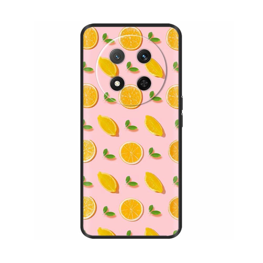 Soft Silicone Cover For Huawei Honor Magic7 Lite 5G Case Ginkgo Printed Phone Back Case On For Honor Magic7 Pro Magic 7 Fundas