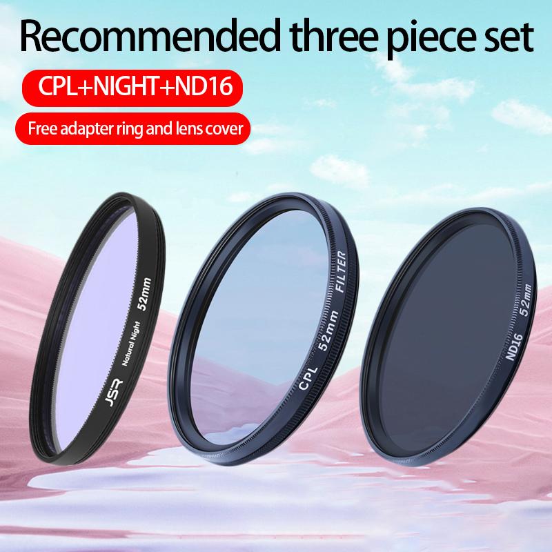 High Definition Image Quality Camera Lens Filter For XTU X3 UV CPL Polarizing Protective ND8 ND32 ND64 Camera Filter Accessories
