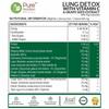 Pure Nutrition Lungenentgiftungs-Nahrungsergänzungsmittel - 60 pflanzliche Kapseln | Quercetin, Vitamin C, Brennnessel, Vasaka-Blatt, Lotus, Süßholz & Ingwer | Unterstützt die Lungenreinigung