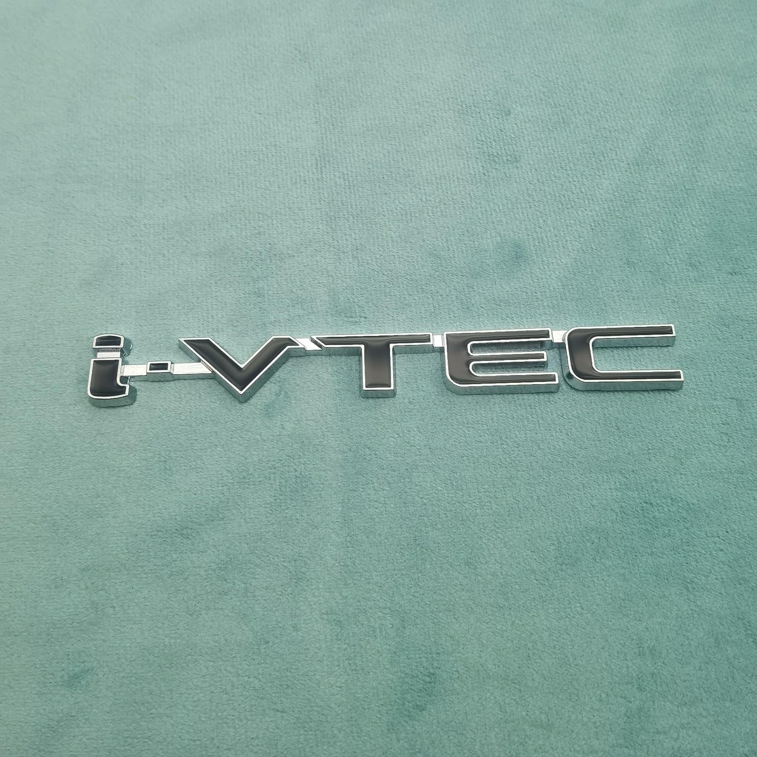 

1 шт. 3D Металлические Объемные Буквы Эмблема i-VTEC Значок Наклейка на Боковое Крыло Автомобиля Заднюю Крышку Багажника для Accord Civic Accord Odyssey CRV Аксессуары для Украшения чёрный/серебряный