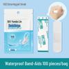 Haisihainuo Economical Band-Aids: 100 Comfortable, Breathable, Non-Woven, Anti-Abrasion Strips for Foot & Family Wound Care