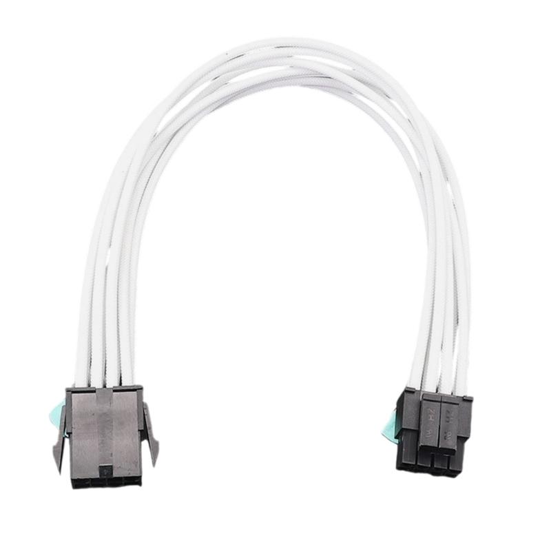8Pin CPU Power Extension Cord with Fire Resistant Sleeve Enhances Stability for CPU Video Card High Conductivity