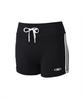 BORN TO WIN W Football Track Micro Shorts [Black]