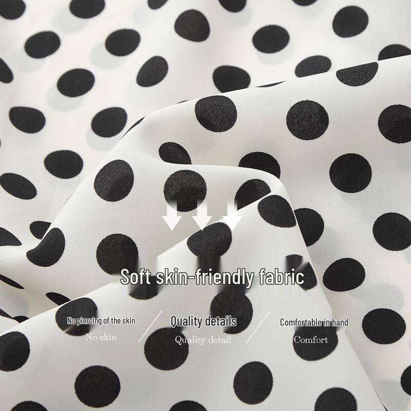 Demana Damen Neues Chinesisches Design Gepunktetes Hemd