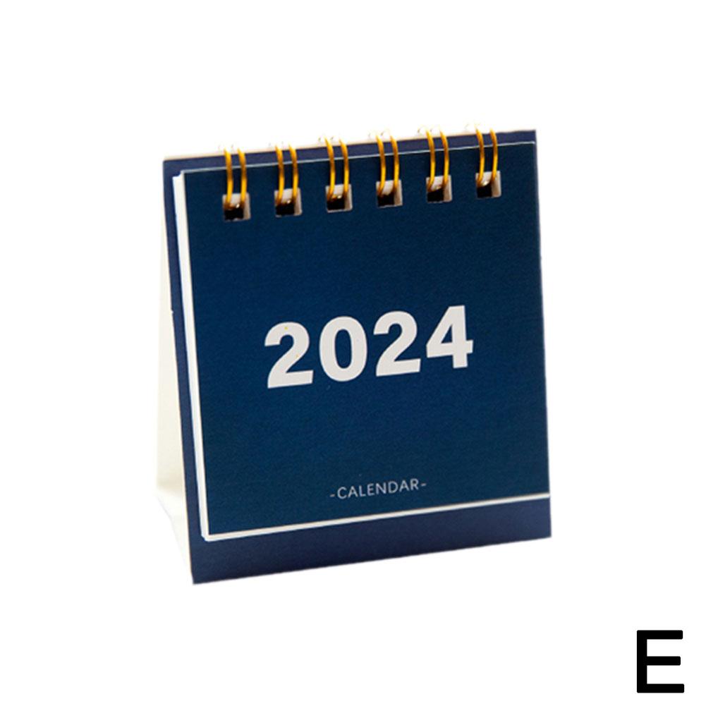 Mini calendario da tavolo creativo, programma di autodisciplina, calendario decorativo, nuovo per la casa e la scuola C3Q8