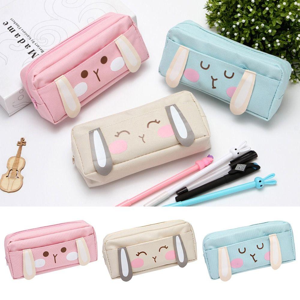 

Waterproof Pen Bag Oxford Fabric Pen Box High Quality Pencil Case Students Gift