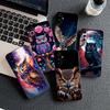 Cover Cartoon Eule Anime Handyhülle für Xiaomi Redmi 15 15C A4 A5 9A 9C NFC Note 9 8 9T 8T Hülle