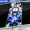 Wasserdichter Satoru Gojo Auto B-Säulen Aufkleber Anime Decal UV-Schutz Vinyl Auto Fenster Folie Außendekoration Zubehör