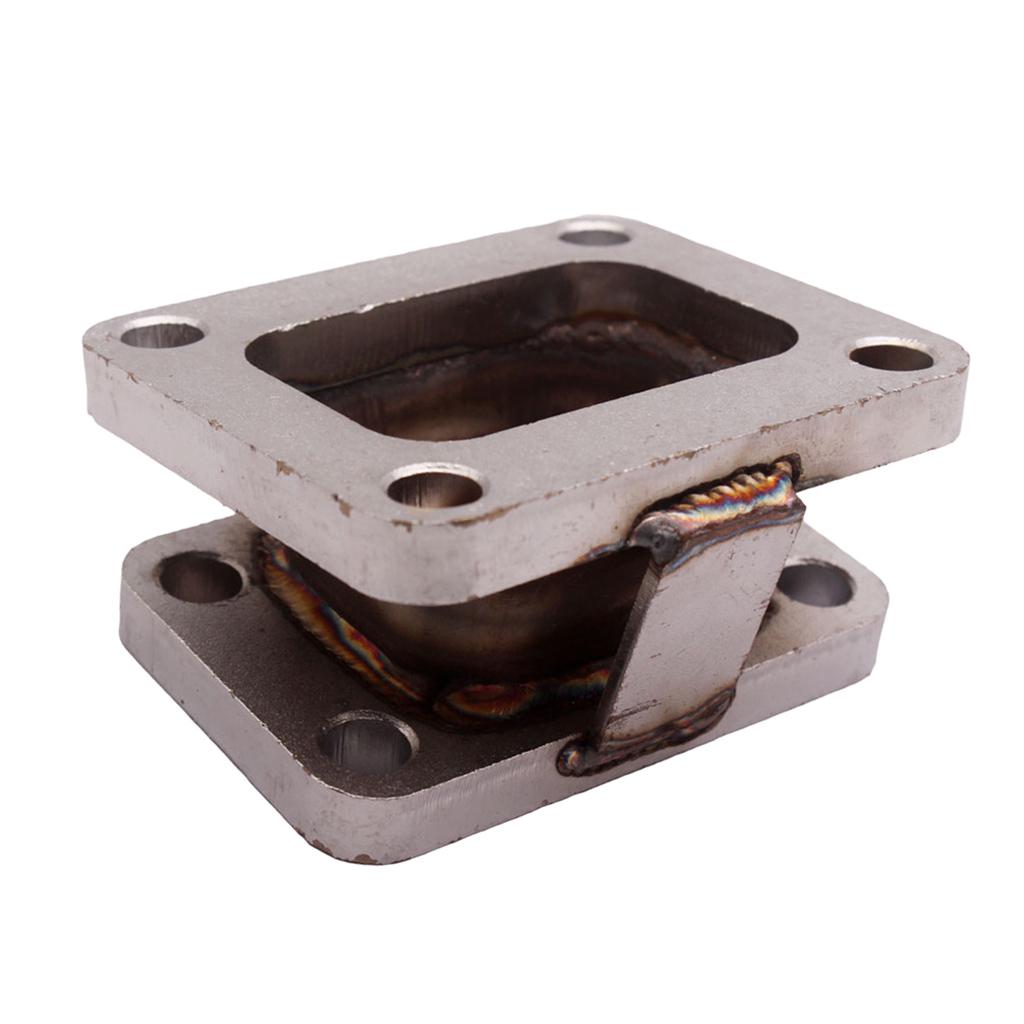 Turbo Exhaust Manifold Adapter Flange Cast Iron T3 to T4 Conversion Fitting for Car or Truck Turbo Installation