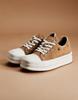Adlielos Helios Square Toe Sneakers [Camel]