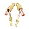 5 Pack Copper TIG Torch Connector for WP9 WP17 WP26 Models Designed for Water-Cooled TIG Welding Torch Assembly
