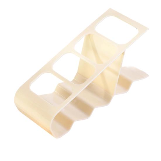 Control Holder Small Desktop Storage Rack with 4 Slots Anti-Slip Base Small