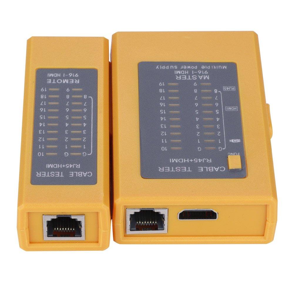 Fosa HDMI Digitales Kabel Tragbarer RJ45 Kabeltester Tracker High-Definition Tester,