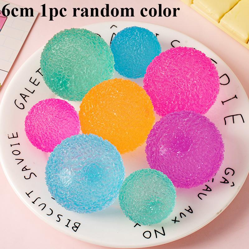 4 Colors Venting Balls Squishy Fidget Toy Slow Rebound Anxiety Relief Soft Sensory Squeeze Toys for Adults Kids Birthday Gifts