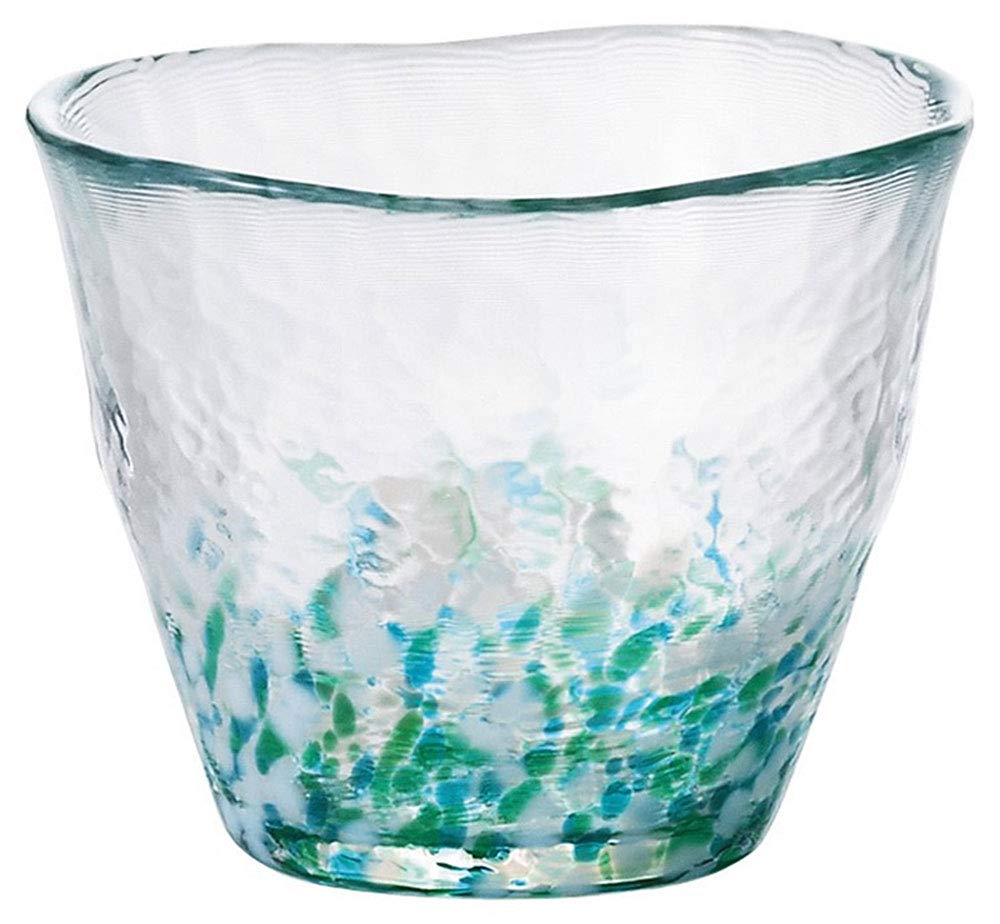 Aderia Tsugaru Mizubasho Flower Made In Gift Highball Stylish Gift for Housewarming Wedding Small Retirement Birthday F49884 Glass, Design, 175ml,