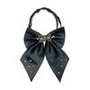 Crystal Bow Collar Flower Cloth School Uniform Collar Fashion Neck Wear Ties  School