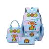 Rhythm Box Sprunki Cartoon Backpack Campus Male and Female Versatile Student Large Capacity School Bag Three-piece Set L