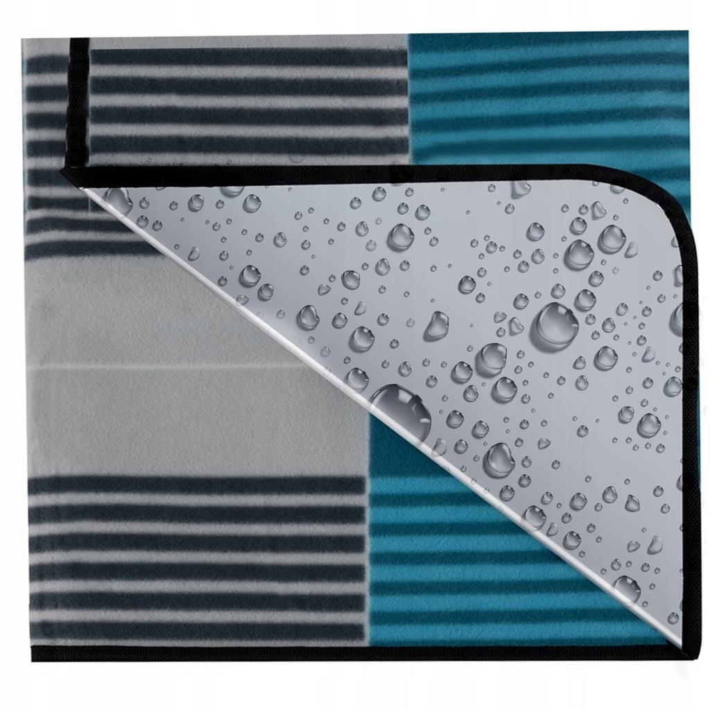 [PACZB] Large Beach Picnic Blanket with Aluminum Insulation 200x200cm D736